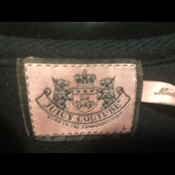 Juicy Couture Velour Zip up. New never worn. - Picture 3 of 4